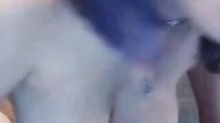 She loves fucking her pussy while you watch