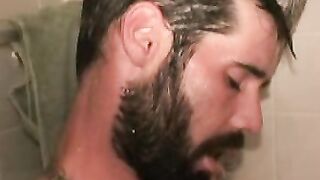 Hairy studs fix a car and end up rawfucking deep and hard