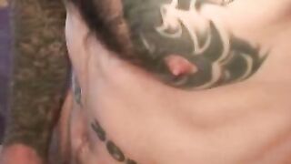 Hairy studs fix a car and end up rawfucking deep and hard