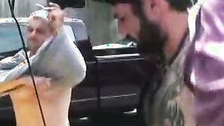 Hairy studs fix a car and end up rawfucking deep and hard