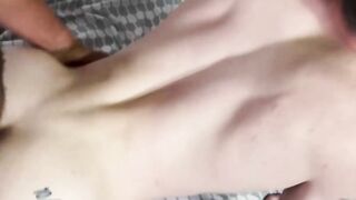 Nick Milani jerks off in front of his crush stepuncle whose also horny