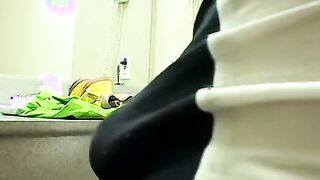 Joey Steels fills up his undies with cum after masturbation