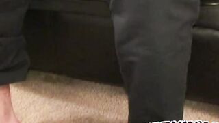 Sexy jerk off session with bearded old dude showing off Hoe 2