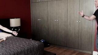 Big dicked mature guy barebacks a young sex crazed jock