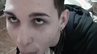 Pierced Latino ass drilled bareback by throbbing cock hunk