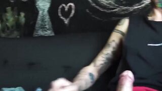 The moment after sucking cock Latino twink rawrailed