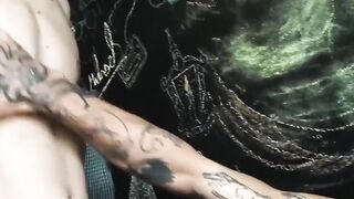 The moment after sucking cock Latino twink rawrailed