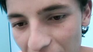 Twinks make hot homemade video with hardcore anal drilling