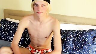After interview thick twink cock eventually attracts attention