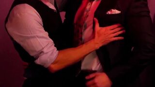 Hardcore sex with executive guys taking a break from work