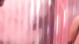 Playing with latex masks and dominatrix lesbian play