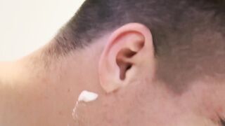 Hung daddy treats stepson with cock during his most memorable shave