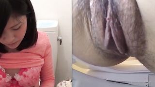 Horny angel utilizes vibrator on her hard areolas and wet pussy