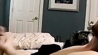 He jerks off his rock solid boner all alone in his warm bed Hoe 2