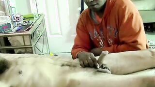 Hot mature Eric gets blown and does a mouth fuck on friend