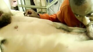 Hot mature Eric gets blown and does a mouth fuck on friend Hoe 2