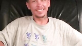 Mature amateur teased and fondled before stroking his cock Hoe 2