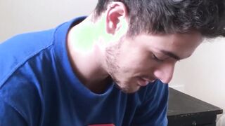 Straight Latino jock pounded raw after friend seduced him