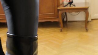 Busty lesbian MILF gets an intense fingering from kinky girl