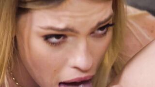 Bored cougar Cory Chase seduces blonde stepdaughter Leah Lee