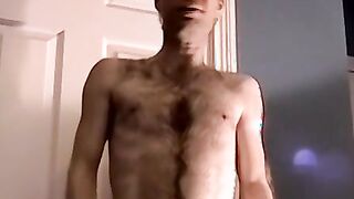 He really likes playing with his fat fuck stick when alone Hoe 2