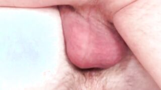 Both Nick Milani and stepuncle collapsed on the bed after banging and cumming