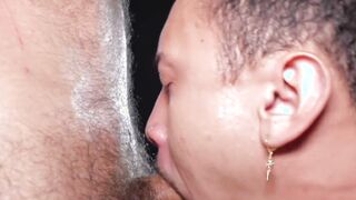 Sexy Porfi gets what his firm ass deserve after flexing it to Robear Woods for a slic