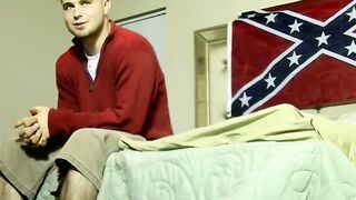 Horny hunk Seg jacks off and gets his cock sucked by Joe