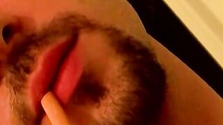Attractive dude uses smoke to get into this twink ass Hoe 2