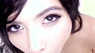 Sexy Latina s First Try of New Magic Toy
