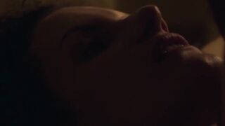 Nubile darling blowing dick in sensual banging and creampie