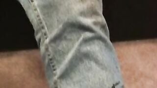 Hairy amateur jerks off and cums naked after an interview Hoe 2