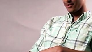 Young ebony amateur teases with his big dick and masturbates