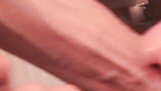 Athletic hunk gets a passionate cock sucking while moaning