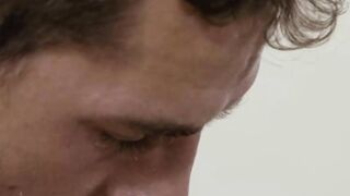 Muscle gay anal fucks former boyfriend with a big cock