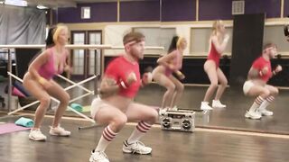 Intructor caught TS dancer fucking fellow dancer