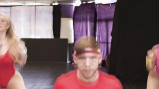 Intructor caught TS dancer fucking fellow dancer
