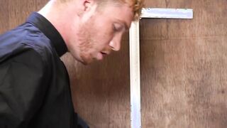 Personal penitence with huge rock dick in my mouth