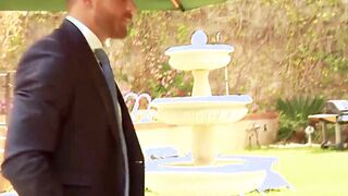Luxurious room and two executives fucking hard after work