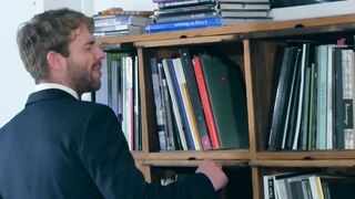Thomas Thunder slams his bearded young coworker with a doggy style