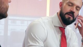 Office anal hammering with Andy Onassis and Emir Boscatto