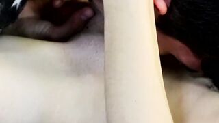 Friends sleepover trade sloppy blowjobs and cock sucking