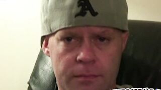 Amateur bald dude strokes his dick until it is really hard Hoe 2