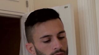 Suit sex with a businessman who loves sucking some hard cock