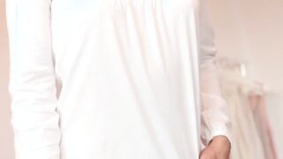 Amber Pearl a hot small tits babe flaunts her flawless physique