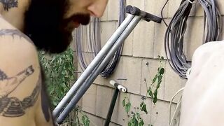 Stud pounds stepson crude in the wake of fucking his tight throat unpleasant
