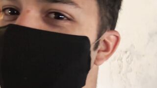 Shy Latino jock facialized after hardcore fucking for cash