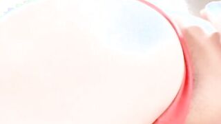 Japanese twinks areola licking and huge dick sucking 3way