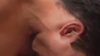 Cute Latino twinks bareback after rimming and cock sucking