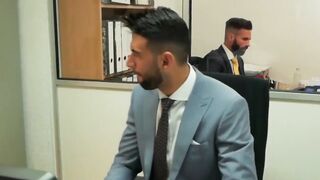Have sex in a real office setting with two executive branch directors